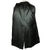 Vintage 1960s Mens Mod Overcoat 100% Pure Cashmere Black Coat Size M L - Poppy's Vintage Clothing