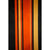 Panton Era Striped Velvet Fabric Material 4 yards 1960s 70s Orange Black Gold - Poppy's Vintage Clothing