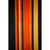Panton Era Striped Velvet Fabric Material 4 yards 1960s 70s Orange Black Gold - Poppy's Vintage Clothing