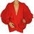 Vintage 1980s Escada Sweater Red Mohair Wool Blend Ladies Size 42 Large - Poppy's Vintage Clothing