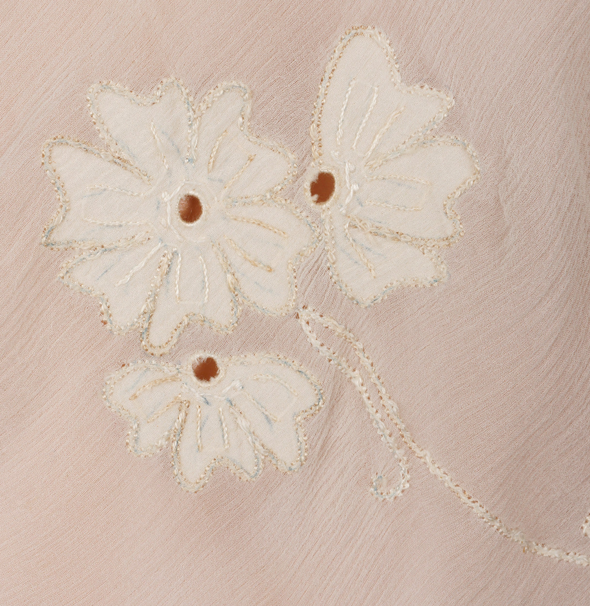 Vintage 1930s Silk Chiffon Camiknicker Teddy Undergarment Slip - Poppy's Vintage Clothing