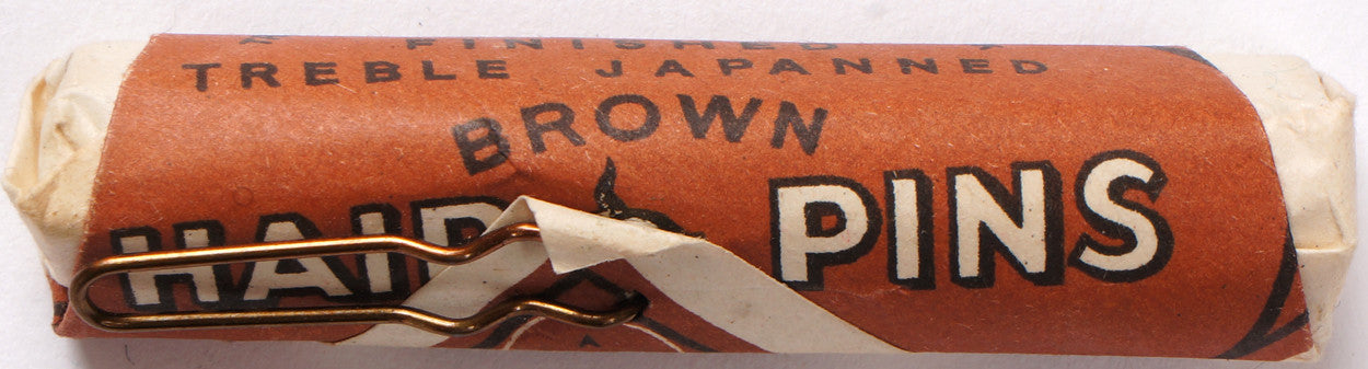 Vintage 1930s Bobby Pin Assortment Assorted Hair Pins w Newey Bros Card - Poppy's Vintage Clothing