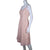 Vintage 1930s 40s Pink Cotton Slip with Floral Print Size M - Poppy's Vintage Clothing