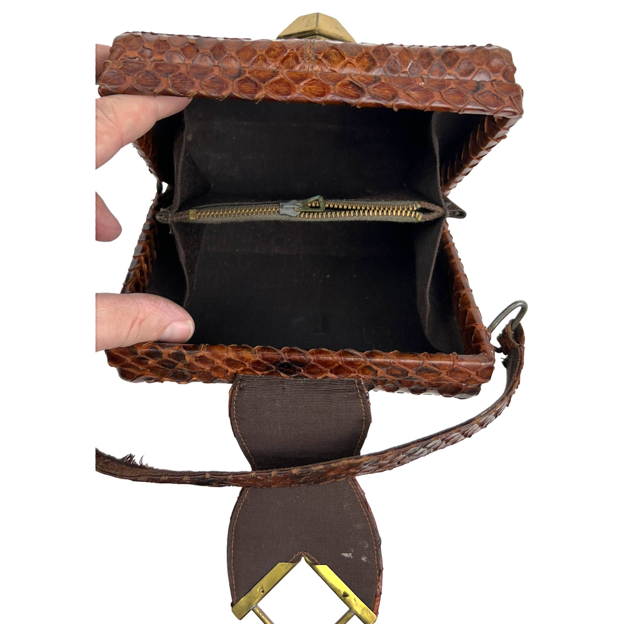 Vintage 1940s Handbag Box Purse