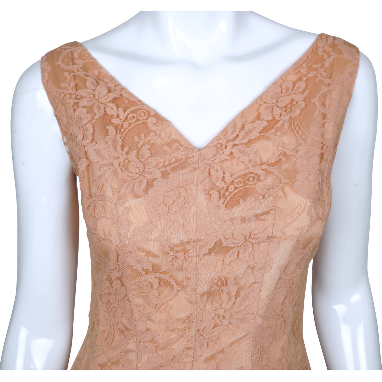 Vintage 50s Dress Lace with Crinoline Skirt &amp; Bolero Size M - Poppy's Vintage Clothing