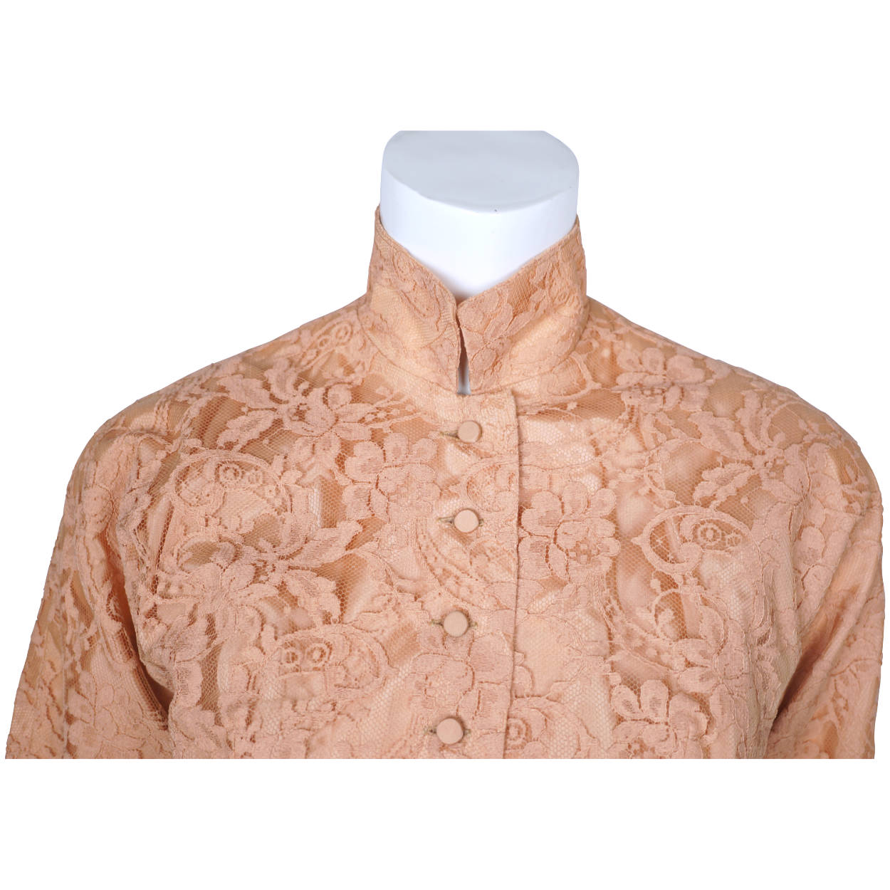 Vintage 50s Dress Lace with Crinoline Skirt &amp; Bolero Size M - Poppy's Vintage Clothing