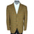 Vintage 1960s Check Sport Coat Wool Blazer Jacket Sz M