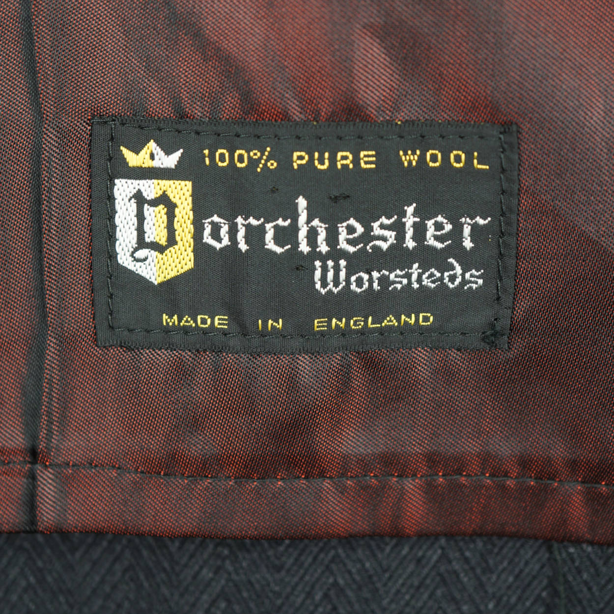 Vintage Mens Overcoat 60s Custom Tailored Black Wool Size M - Poppy's Vintage Clothing