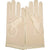 Vintage 1960s Gloves White Beaded Nylon Stretch Hong Kong NOS Unused One Size - Poppy's Vintage Clothing
