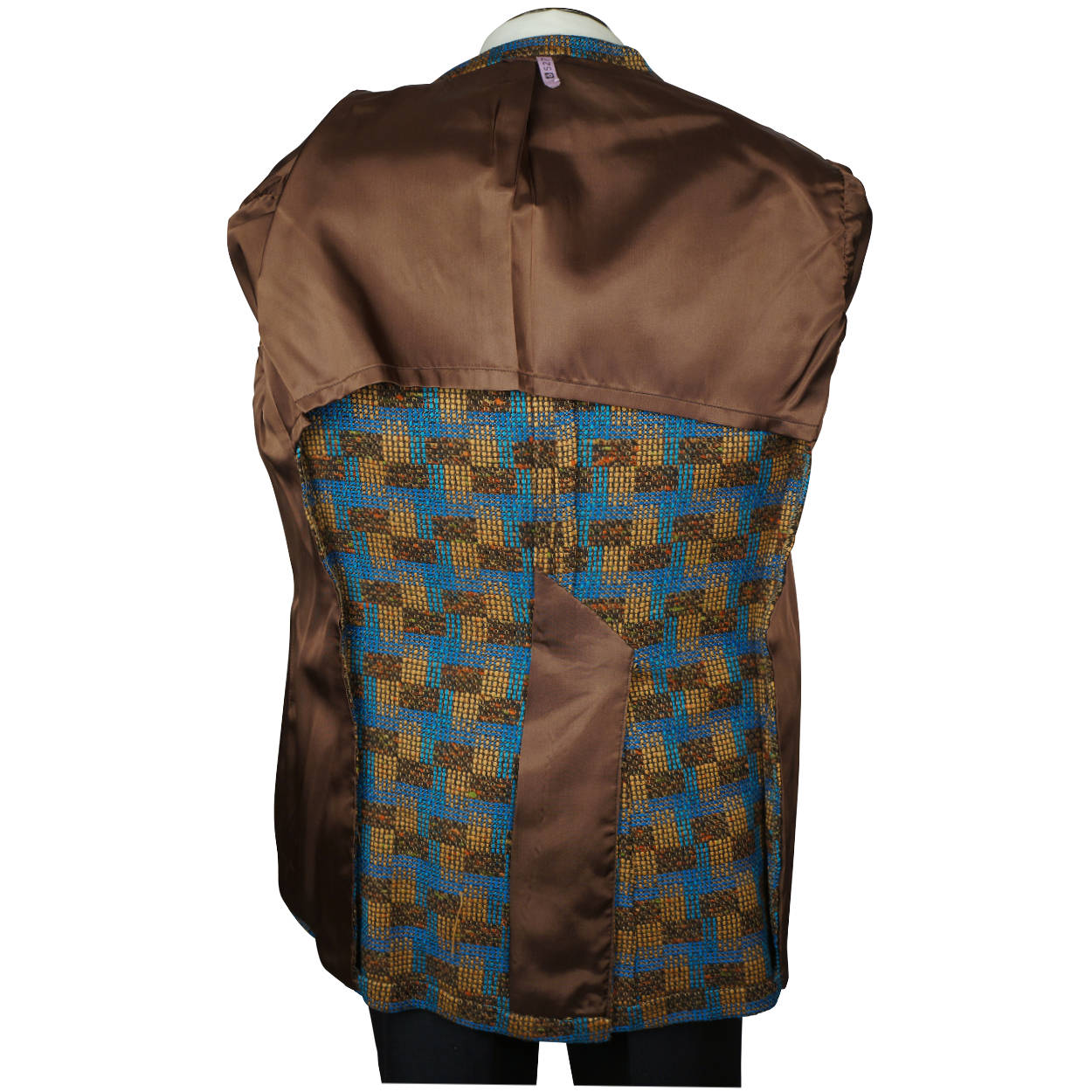 Vintage 70s Jacket Checked Tweed Blazer Sport Coat Size 40 - Poppy's Vintage Clothing