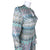 Vintage 1970s Hot Pants Dress Multicolour Zig Zag Knit Sz M