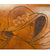 Vintage 1970s Artisan Leather Purse Signed Pyrography Lady Shoulder Bag