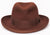 Vintage Stetson Imperial Homburg Hat 1970s Fedora Size 7 1/8 - Poppy's Vintage Clothing