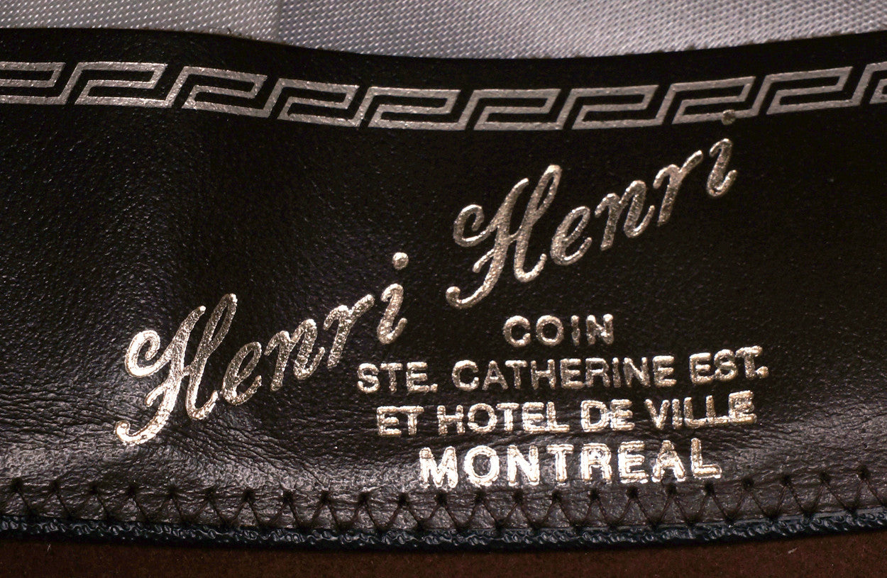 Vintage Stetson Imperial Homburg Hat 1970s Fedora Size 7 1/8 - Poppy's Vintage Clothing