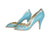 Rachel Simpson Isabelle Blue Pump Shoes - Size 9 US 40 European - Poppy's Vintage Clothing