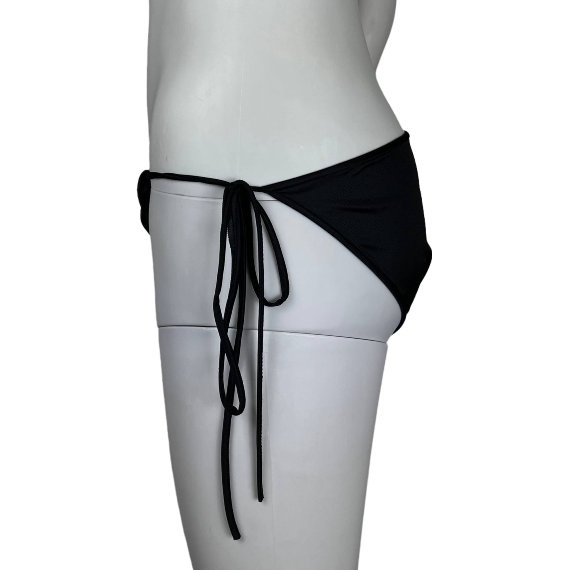 1970s Vintage Goddess Nightgown w Panties Black Nylon 1 Size