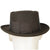 Vintage Adam Pork Pie Hat 1940s 50s Flat Fedora Style 7 1/4 - Poppy's Vintage Clothing