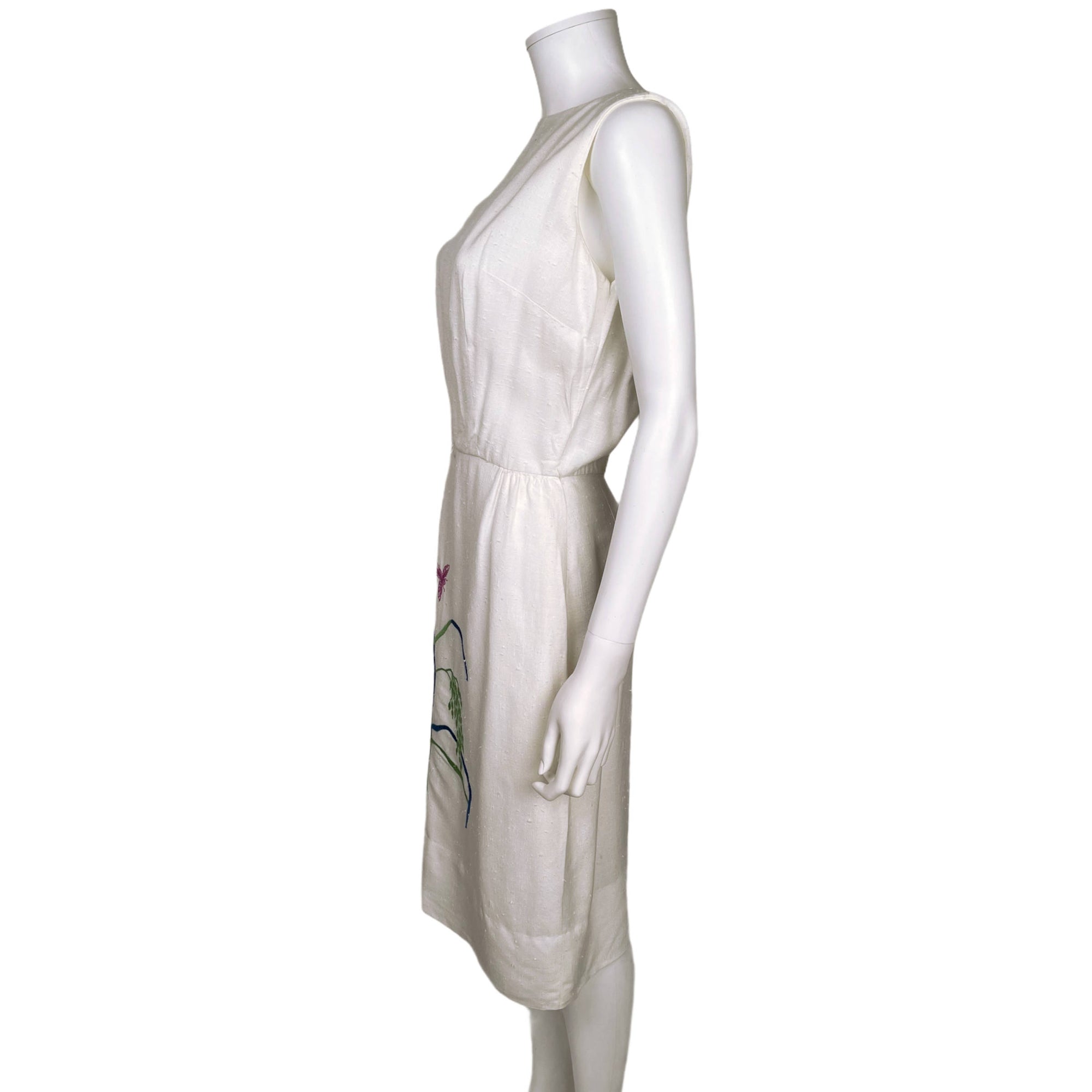 Vintage 1950s Day Dress Adele Martin Original Size M