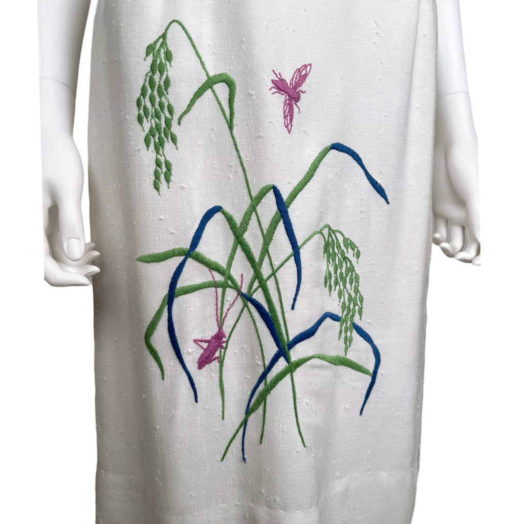 Vintage 1950s Day Dress Adele Martin Original Size M