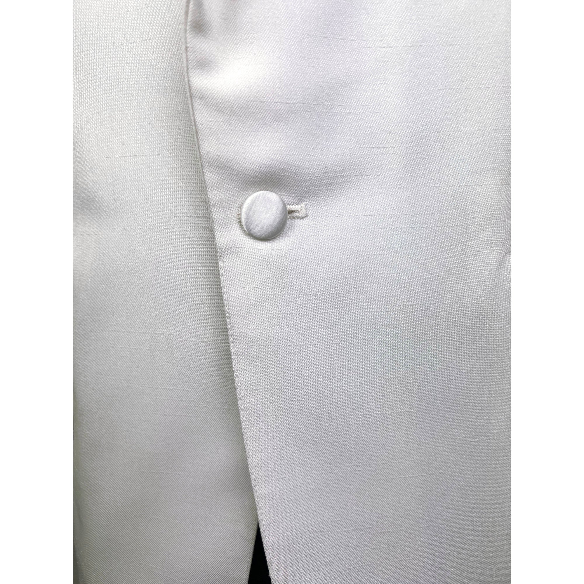 Vintage 1980s Miami Vice Jacket White Heat After Six Size 40