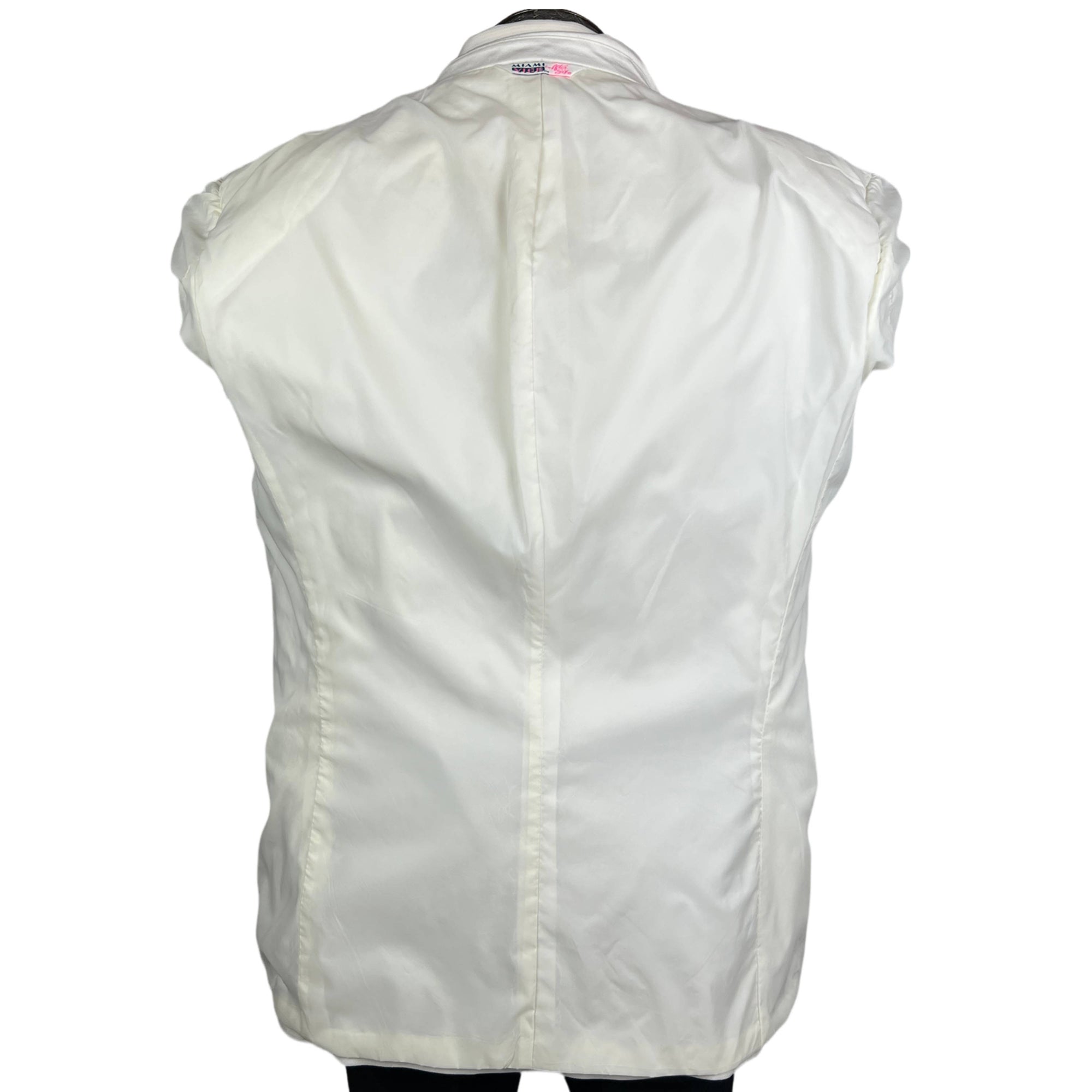 Vintage 1980s Miami Vice Jacket White Heat After Six Size 40