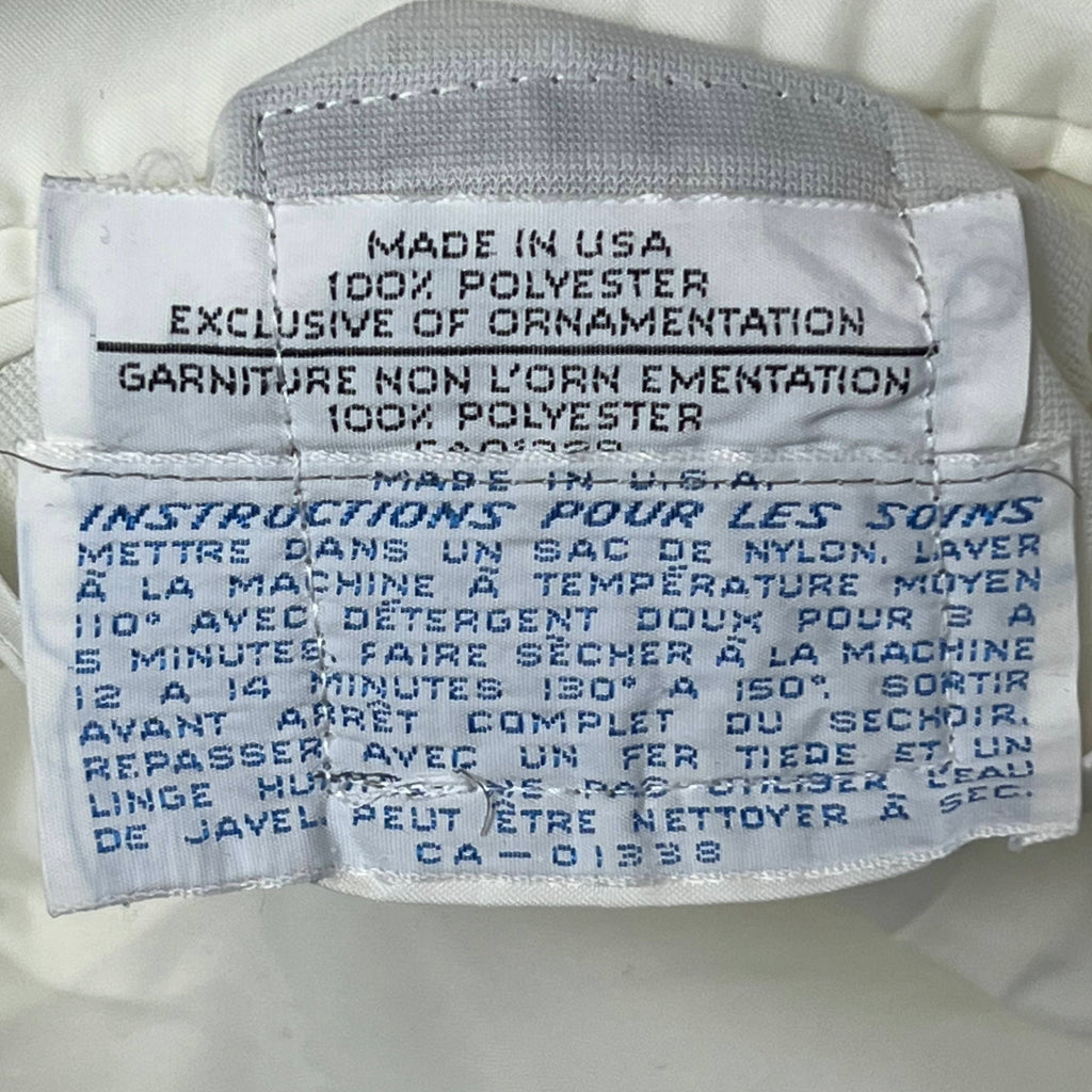 Vintage 1980s Miami Vice Jacket White Heat After Six Size 40