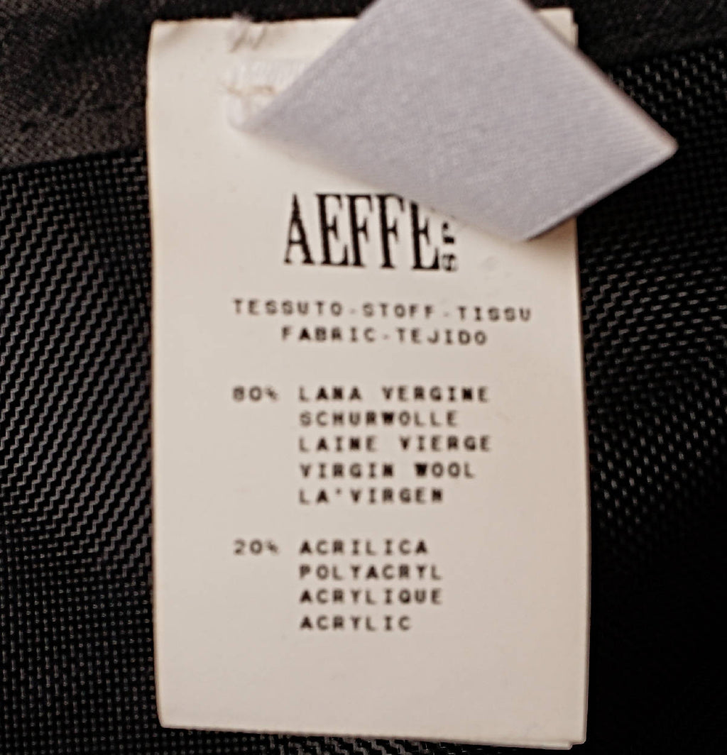 Alberta Ferretti Navy Blue Knit Skirt - Poppy's Vintage Clothing