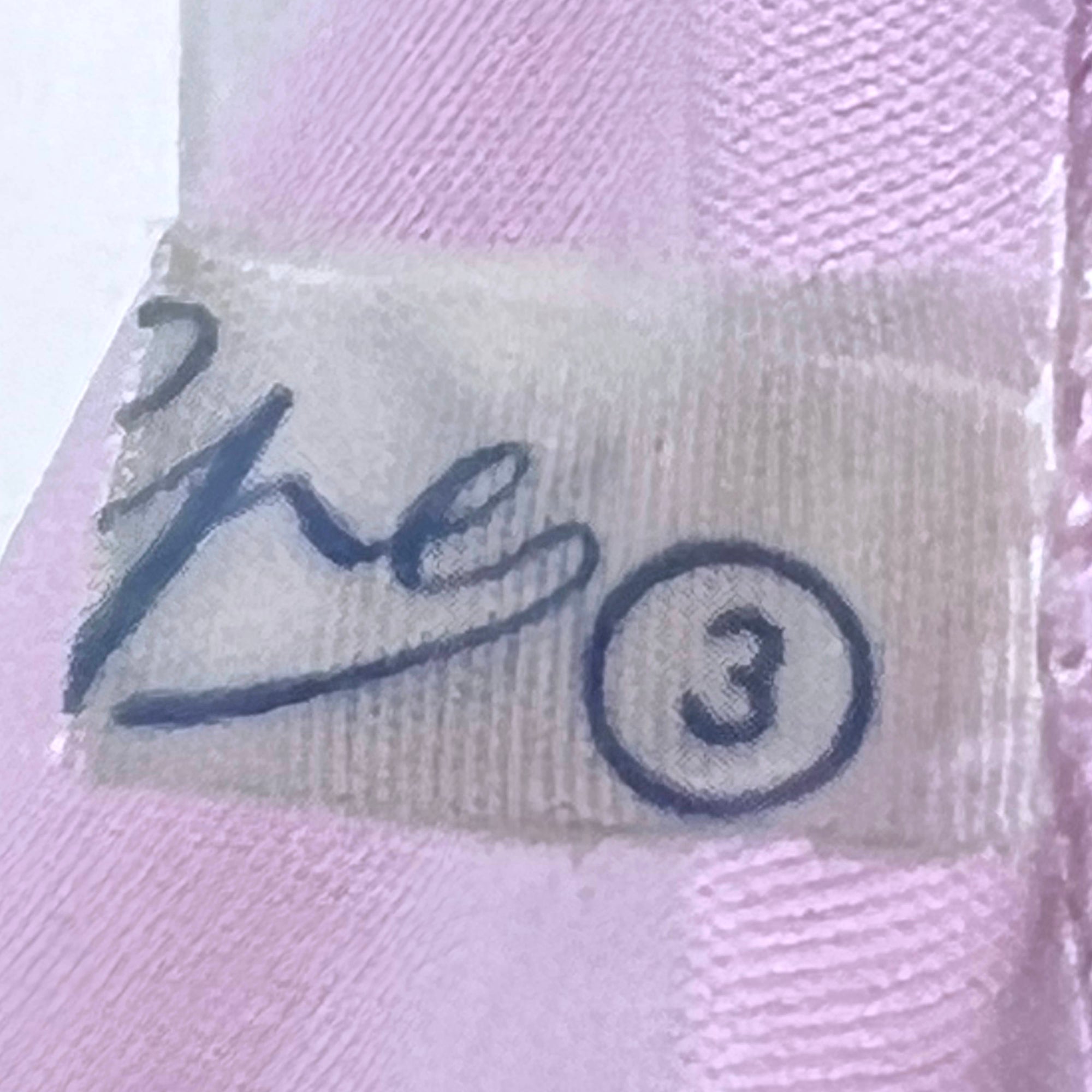 Vintage 1960s Lavender Sheer Nylon Slip Alpe Italy Size M