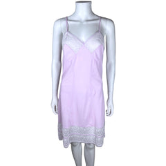 Vintage 1960s Lavender Sheer Nylon Slip Alpe Italy Size M