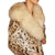 Vintage Faux Fur Leopard Print Coat 1970s American Hustle Style Ladies Size M - Poppy's Vintage Clothing