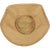 Vintage 1950s Straw Hat Irregular Brim Anny Gardens Montreal Size M - Poppy's Vintage Clothing