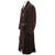 Vintage 1910s 20s Mens Dressing Gown Brown Velvet Size M - Poppy's Vintage Clothing