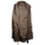Vintage 1910s 20s Mens Dressing Gown Brown Velvet Size M - Poppy's Vintage Clothing