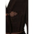 Vintage 1910s 20s Mens Dressing Gown Brown Velvet Size M - Poppy's Vintage Clothing