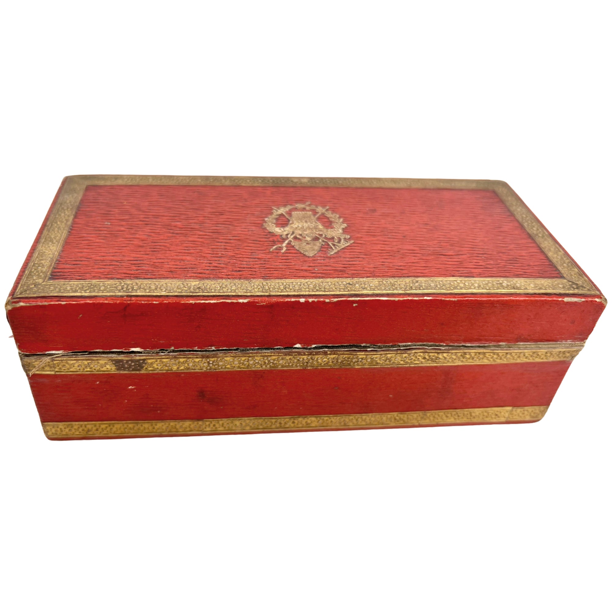 Antique Georgian Sewing Etui Kit w Pin Cushion Books 19th c