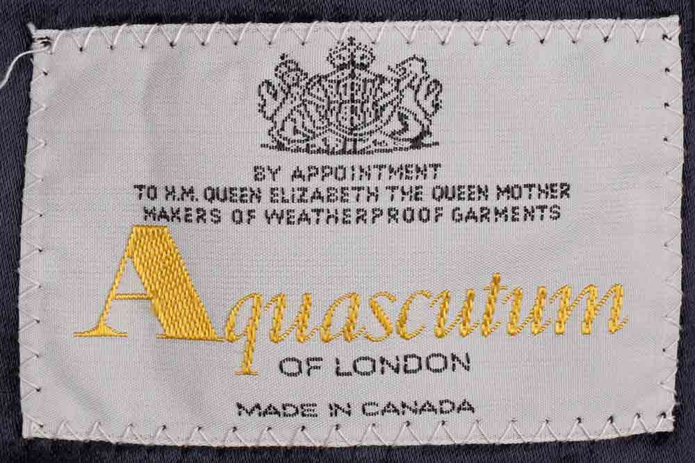 Vintage 1980s Cashmere Coat by Aquascutum - Mens - 42R