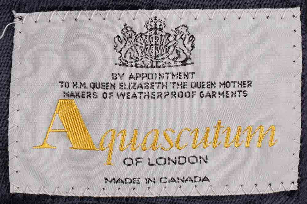 Vintage 1980s Cashmere Coat by Aquascutum - Mens - 42R - Poppy's Vintage Clothing