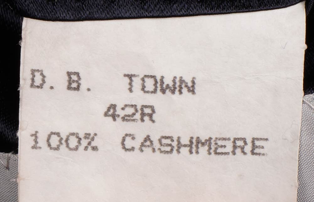 Vintage 1980s Cashmere Coat by Aquascutum - Mens - 42R - Poppy's Vintage Clothing