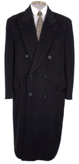 Vintage 1980s Cashmere Coat by Aquascutum - Mens - 42R - Poppy's Vintage Clothing