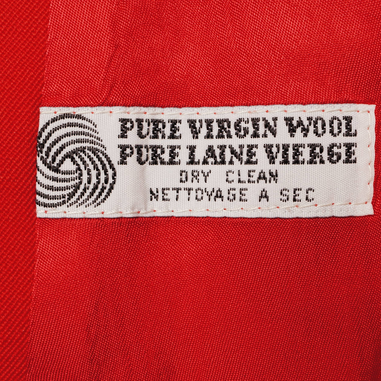 Vintage Aquascutum Raincoat Red Wool Gabardine Ladies Size M 10 - Poppy's Vintage Clothing