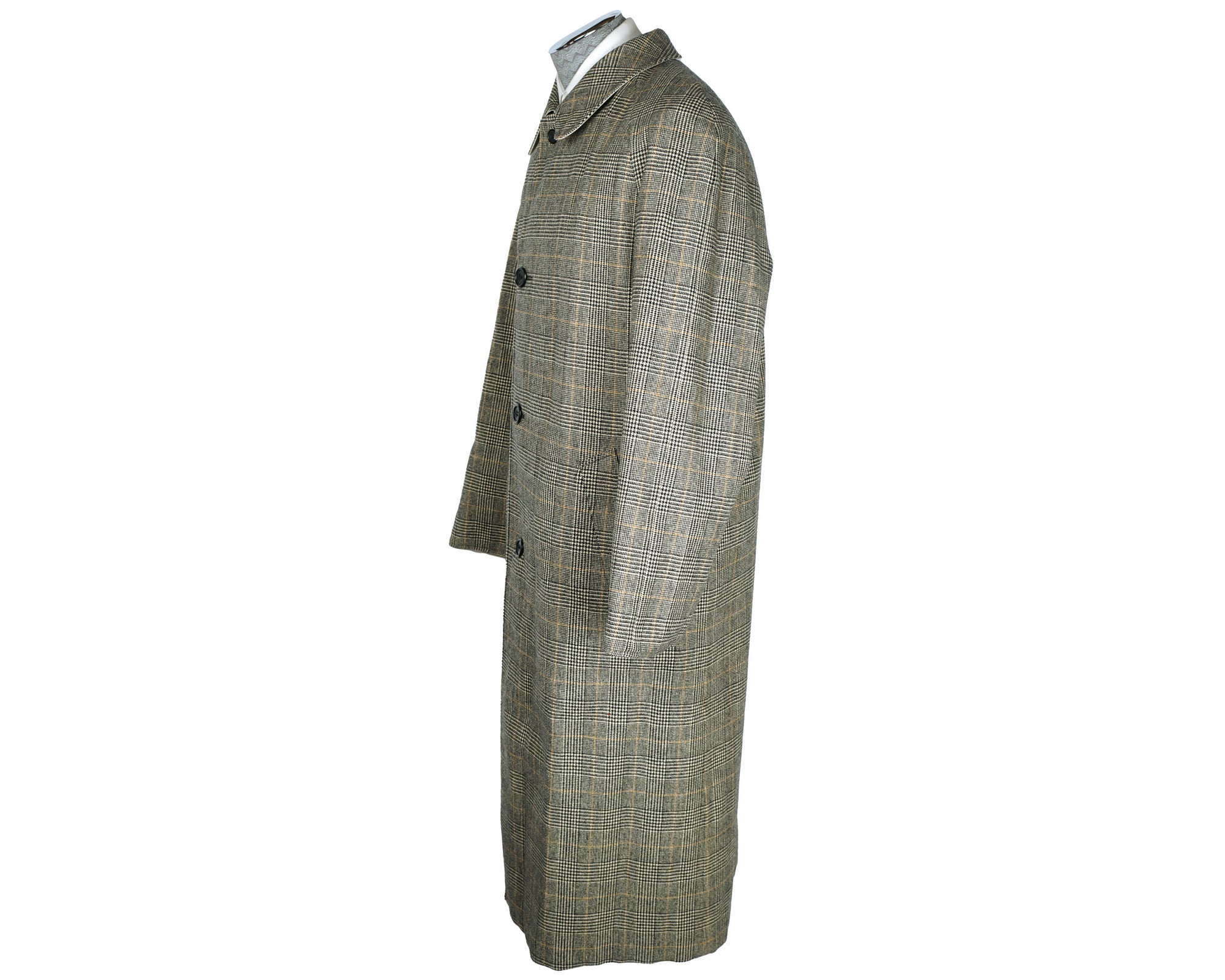 Vintage English Aquascutum Raincoat Reversible 