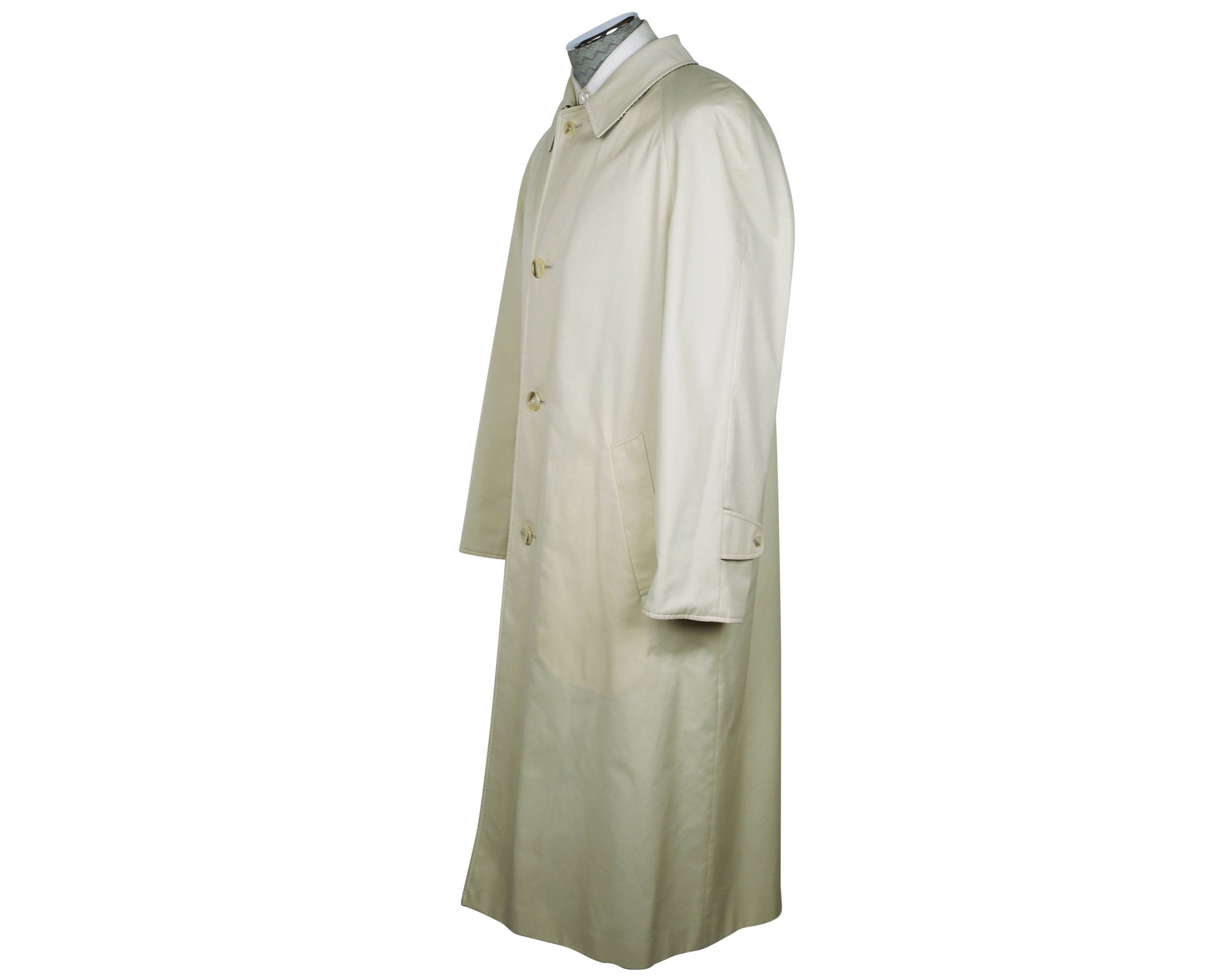 Vintage English Aquascutum Raincoat Reversible 