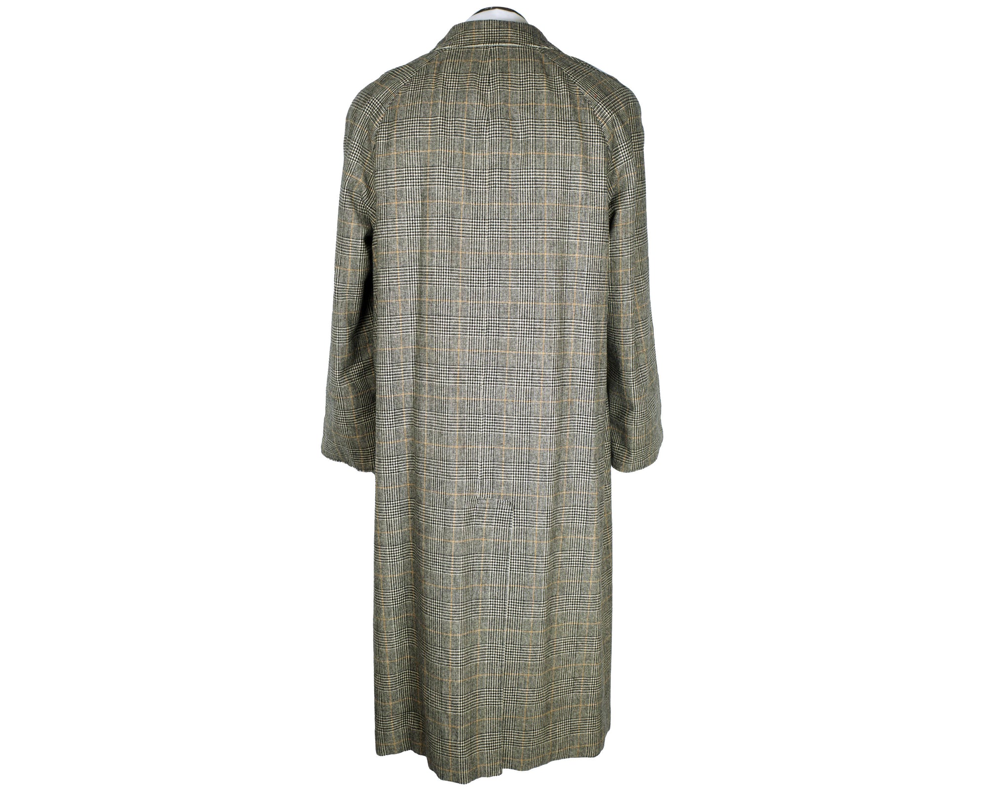 Vintage English Aquascutum Raincoat Reversible 