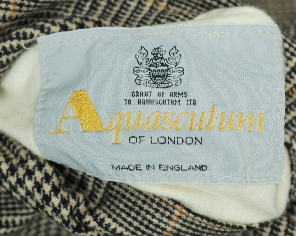 Vintage English Aquascutum Raincoat Reversible 