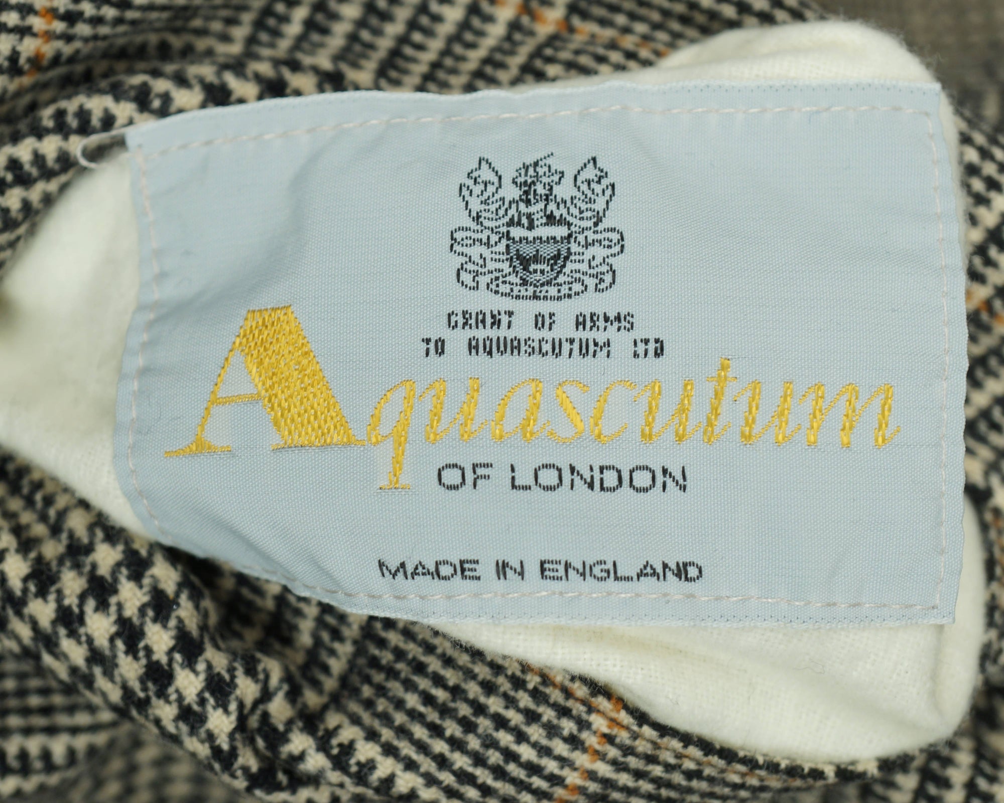 Vintage English Aquascutum Raincoat Reversible 