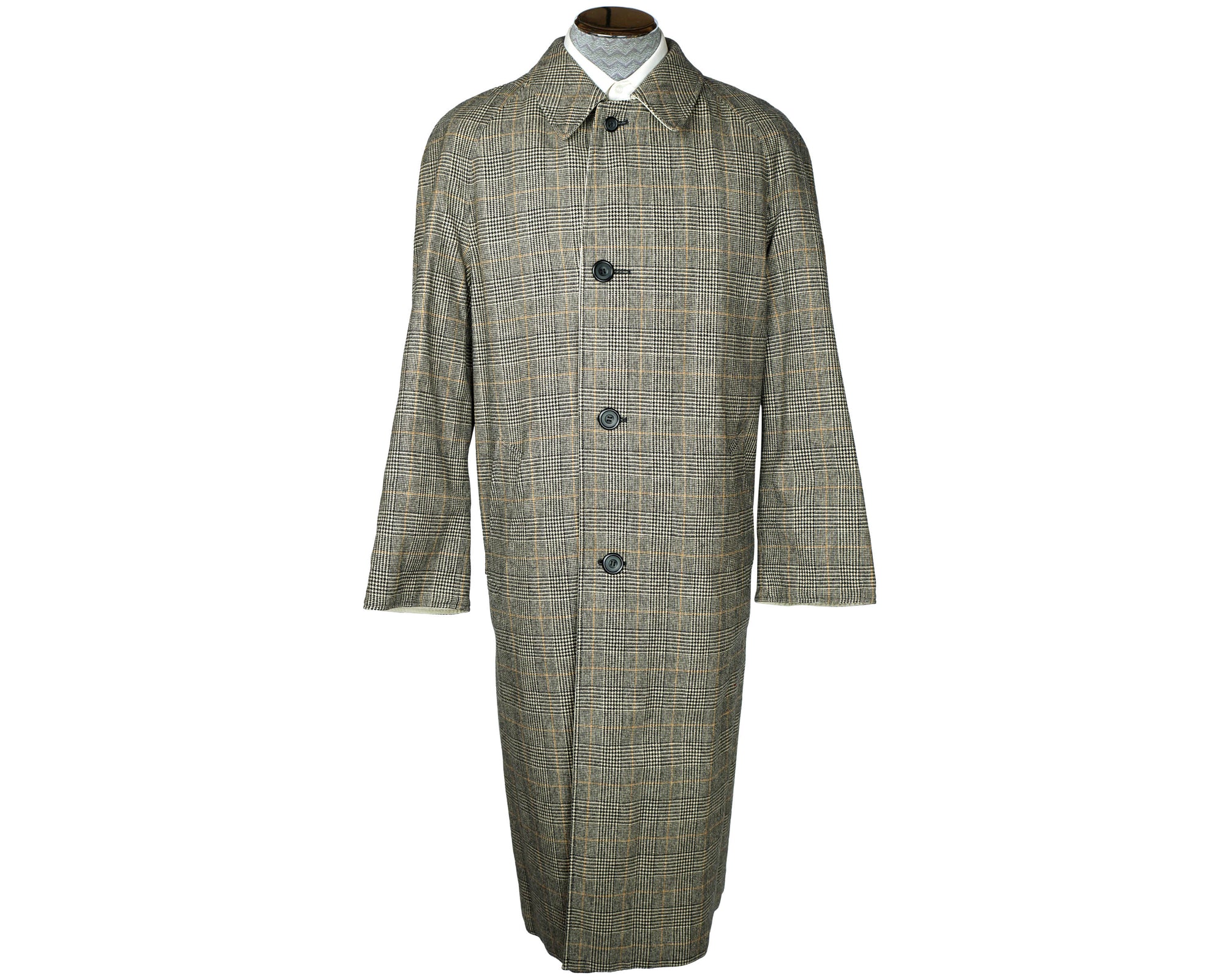 Vintage English Aquascutum Raincoat Reversible 