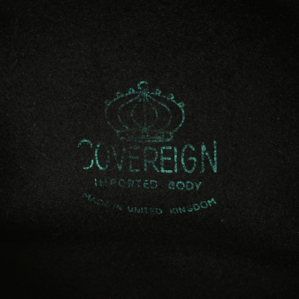 Vintage Arnold Constable Bucket Hat 50s 60s Black Pliable Plush Fur Felt Size M - Poppy's Vintage Clothing