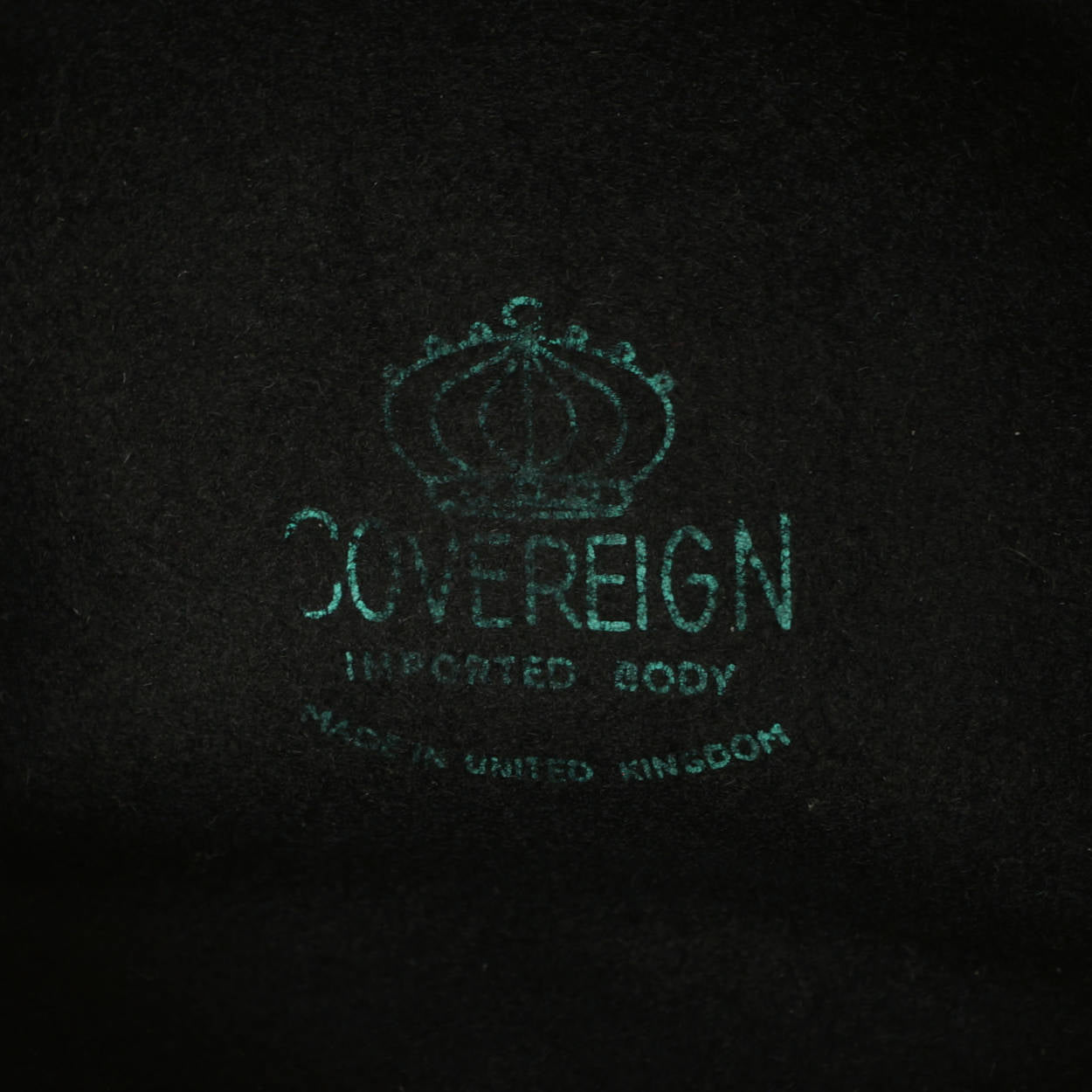 Vintage Arnold Constable Bucket Hat 50s 60s Black Pliable Plush Fur Felt Size M - Poppy's Vintage Clothing