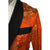 Vintage 1960s Mens Smoking Jacket Red Satin Short Lounging Robe By Majestic Sml - Poppy's Vintage Clothing