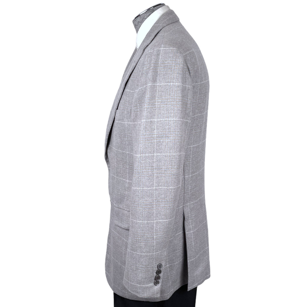 D’Avenza Suit Jacket Pure Cashmere Sport Coat Sz 42